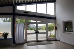 Eingangsbereich zur Gewerbeeinheit