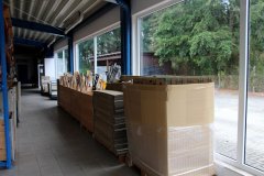 Palettenplätze in der Gewerbeeinheit