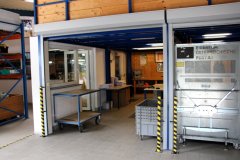 Verpackungsraum in der Gewerbeeinheit